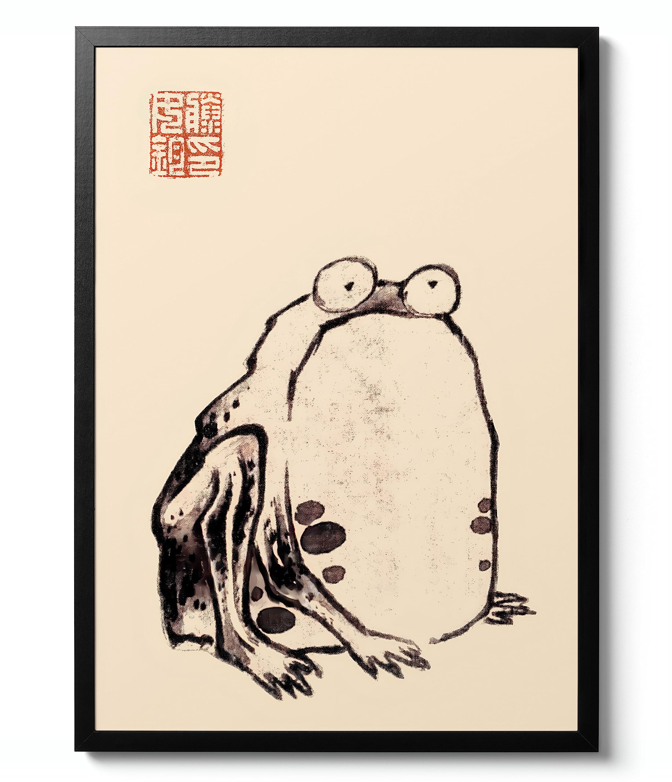 The Frog Ito Jakuchu Vintage Japanese Woodblock Print Ukiyo E | Desertcart  Seychelles
