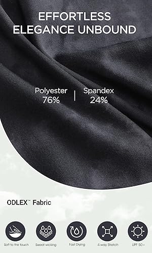 Miniatura 67 de ODODOS - Leggings tipo capri de mujer, no se traslucen y modelan el abdomen, con cintura alta y bolsillos; para hacer yoga, atletismo, ejercicio