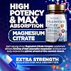 Citrato de magnesio 1000 mg - Complejo de magnesio de máxima absorción y alta potencia para la salud del corazón, músculos, nervios, huesos y alivio del estrés - No transgénico, sin gluten - 240 cápsulas veganas 2