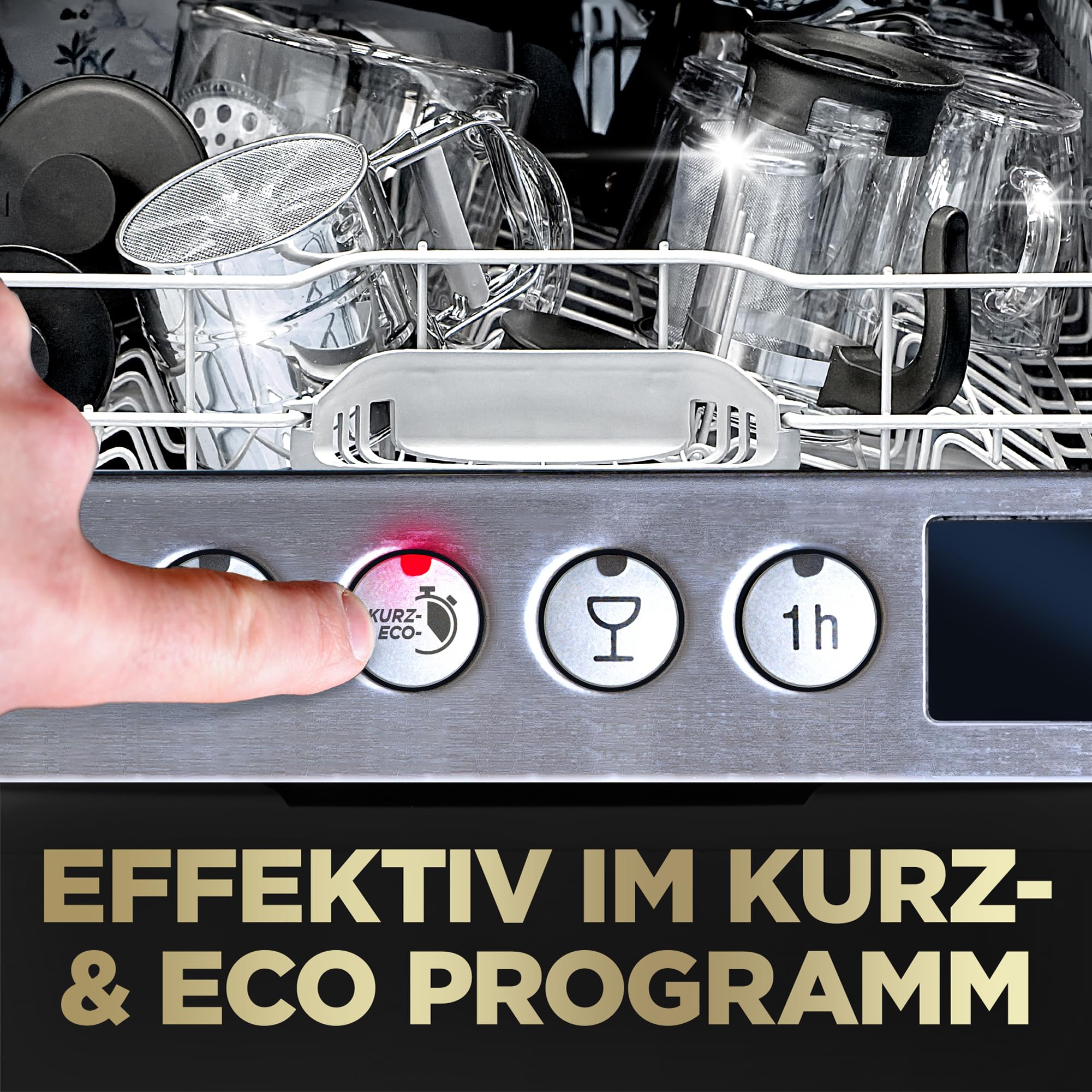 Finish Ultimate Plus Fresh tabletki do zmywarki – tabletki do mycia naczyń do wewnętrznego czyszczenia, rozpuszczania tłuszczu i połysku – ekonomiczne opakowanie z 78 tabletkami