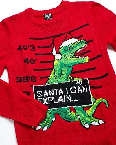 Miniatura 3 de Quad Seven Suéter feo de Navidad para niños - Novedad de Navidad para fiestas (4-18)