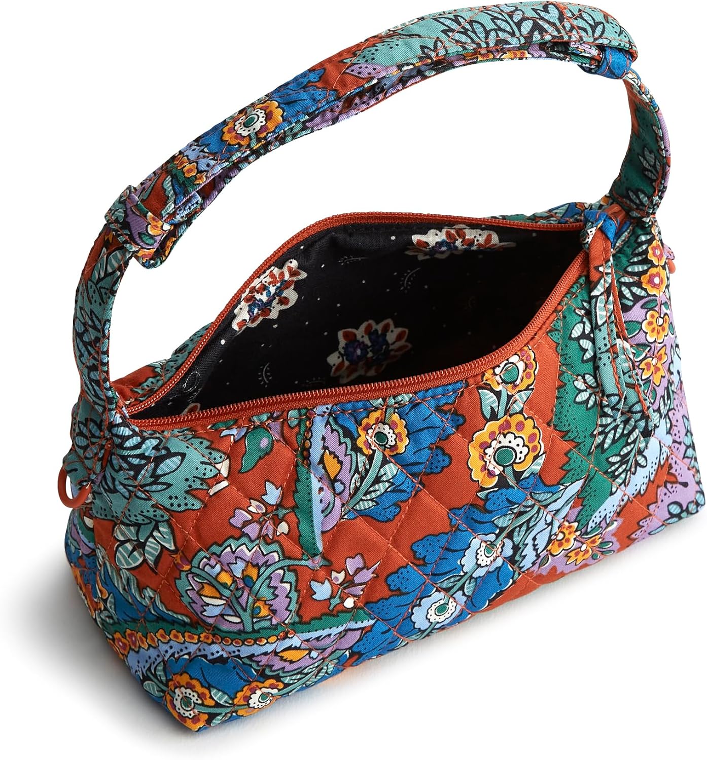 womens Premium Cotton Roxbury Crescent Crossbody Bag - Image 5