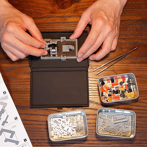 Miniatura 9 de nanoblock - Espacio - Cohete y plataforma de lanzamiento, kit de construcción de la serie Sight to See