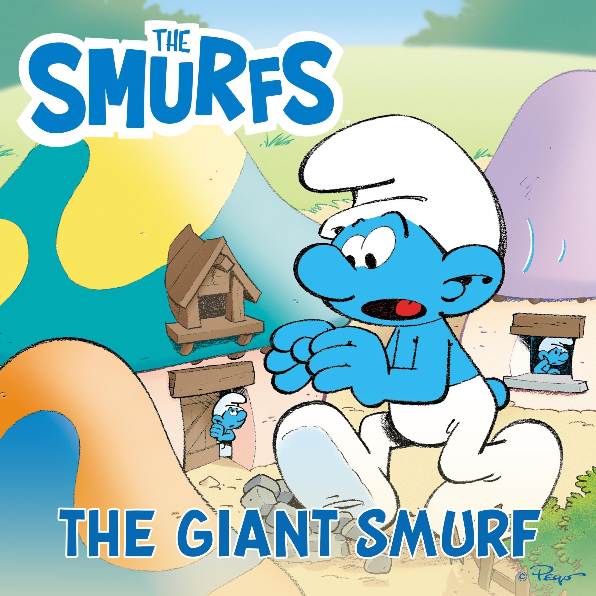 Cover art for The Giant Smurf