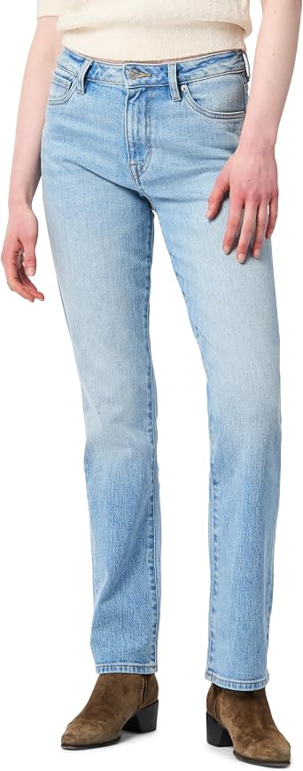Buffalo David Bitton Womens Mary Mid Rise Straight Jeans