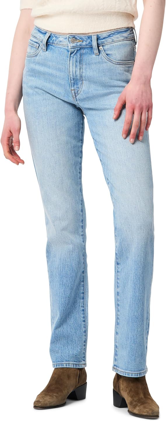 Buffalo David Bitton Women's Mary Mid Rise Straight Jeans