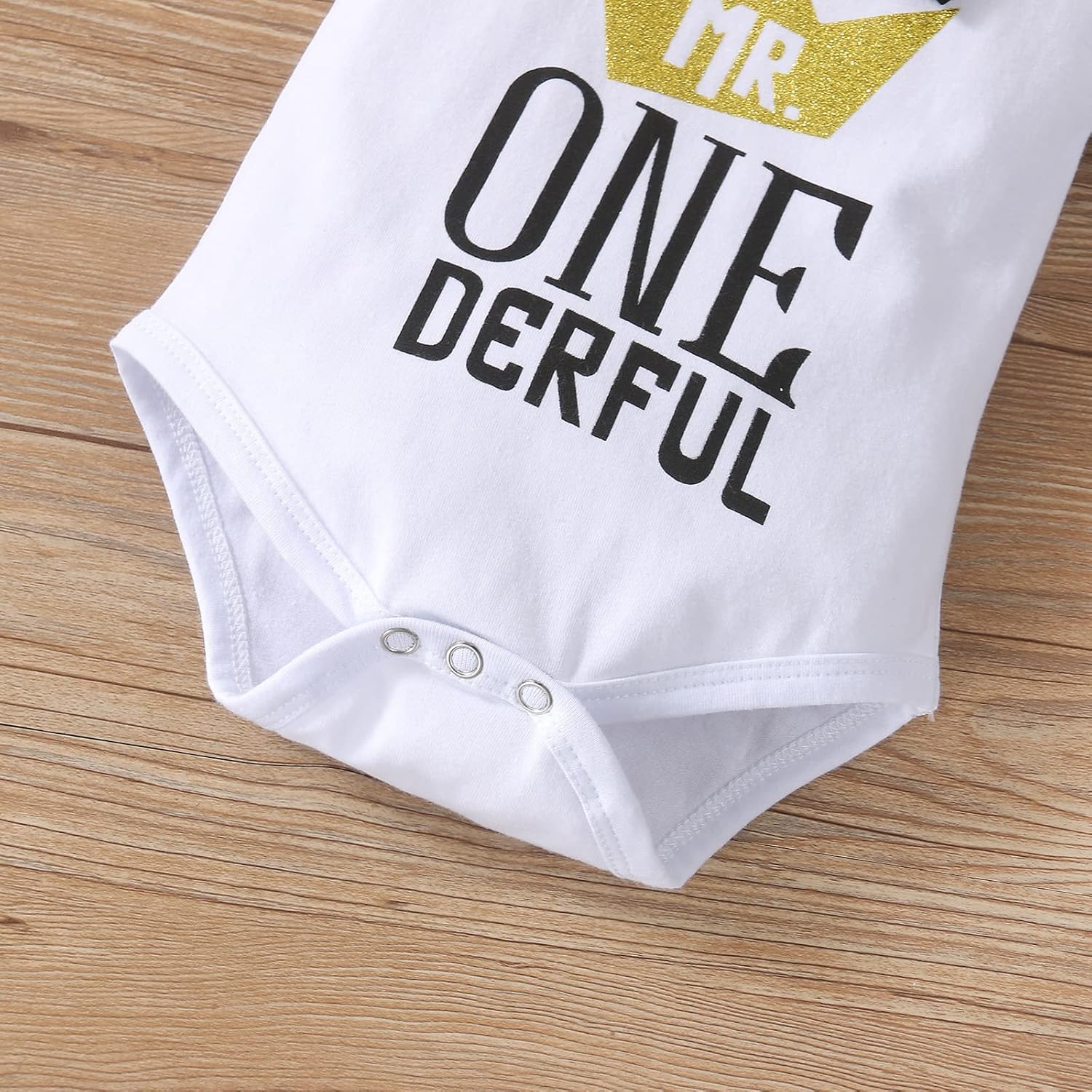 Baby Boy Funny First Birthday Clothes Infant Clothes Bow Tie Dinosaur Themed Romper Pants Set Suspenders - Image 5