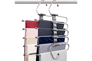 Magic Pants Hangers: Space-Saving Closet Solution