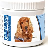 Vista 53 de Healthy Breeds Schnauzer miniatura todo en uno multivitamínico suave masticable 90