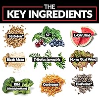 Vista 4 de Force Factor Prueba X180 Alpha Max Total Testosterona y Óxido Nítrico Booster para Hombres con Semilla de Alholva y Tribulus para aumentar el flujo