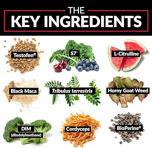 Miniatura 4 de FORCE FACTOR Prueba X180 Alpha Max Total Testosterona y Óxido Nítrico Booster para Hombres con Semilla de Alholva y Tribulus para aumentar el flujo