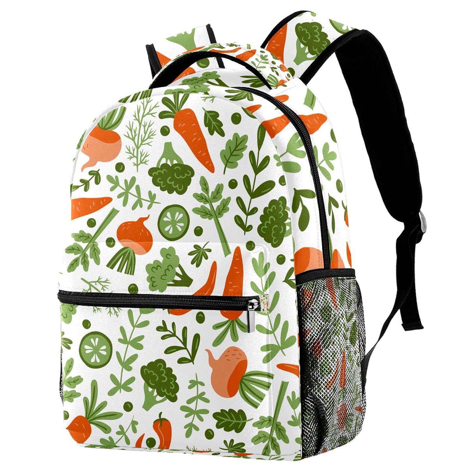 Sac à dos décontracté multicolore original avec imprimé chat ludique - 7