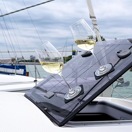 Miniatura 4 de Silwy - Gafas magnéticas de cristal con imanes perfectamente integrados que incluyen almohadillas de gel nano de metal, gafas de camping