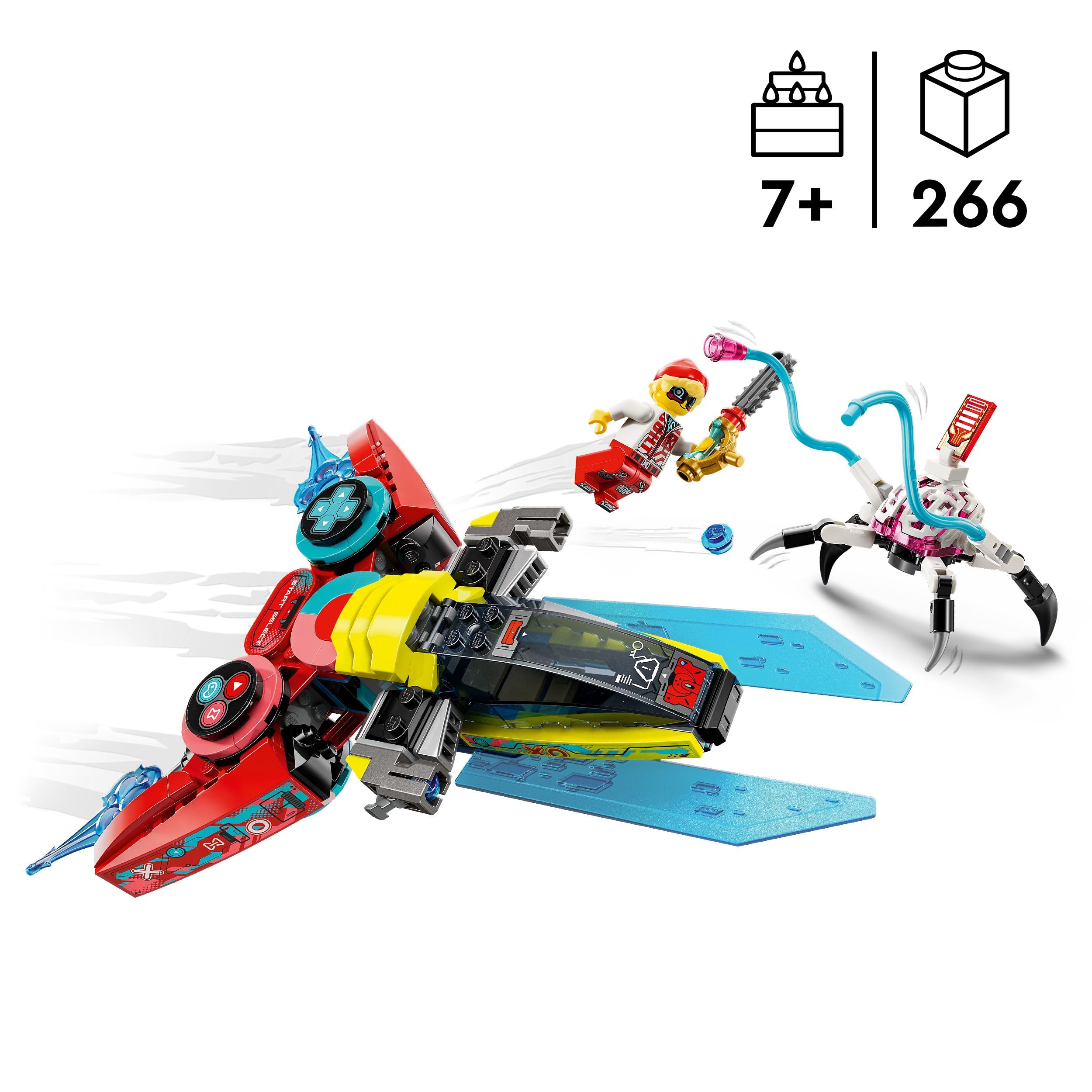 LEGO DREAMZzz 2in1 Cooper’s Gaming Controller Jet Plane to Helicopter Set - Image 2
