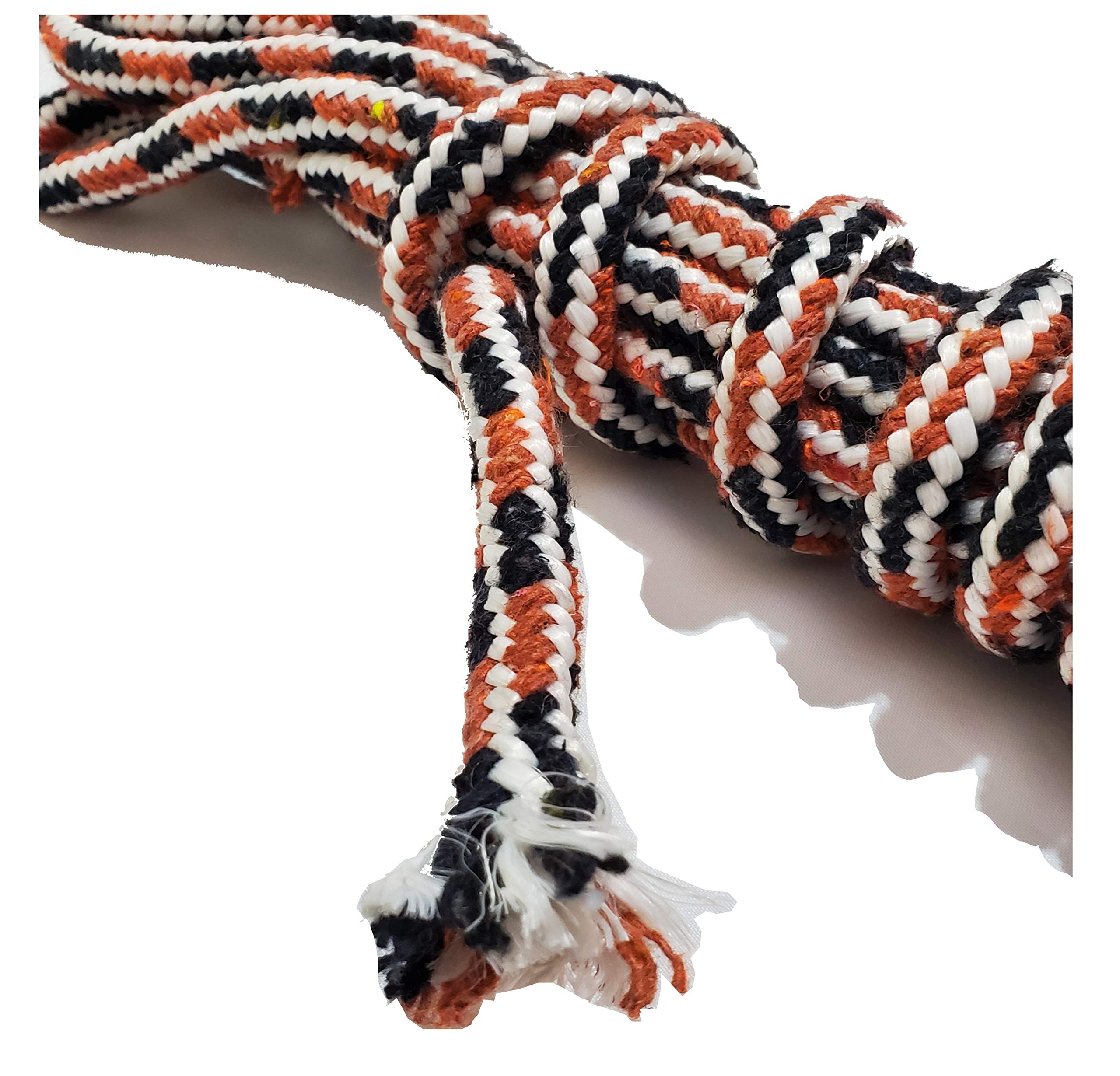 Pure Source India Cloth Line For Drying, Nylon Braided Cotton Rope, 20 Mtr (Multicolour) 2
