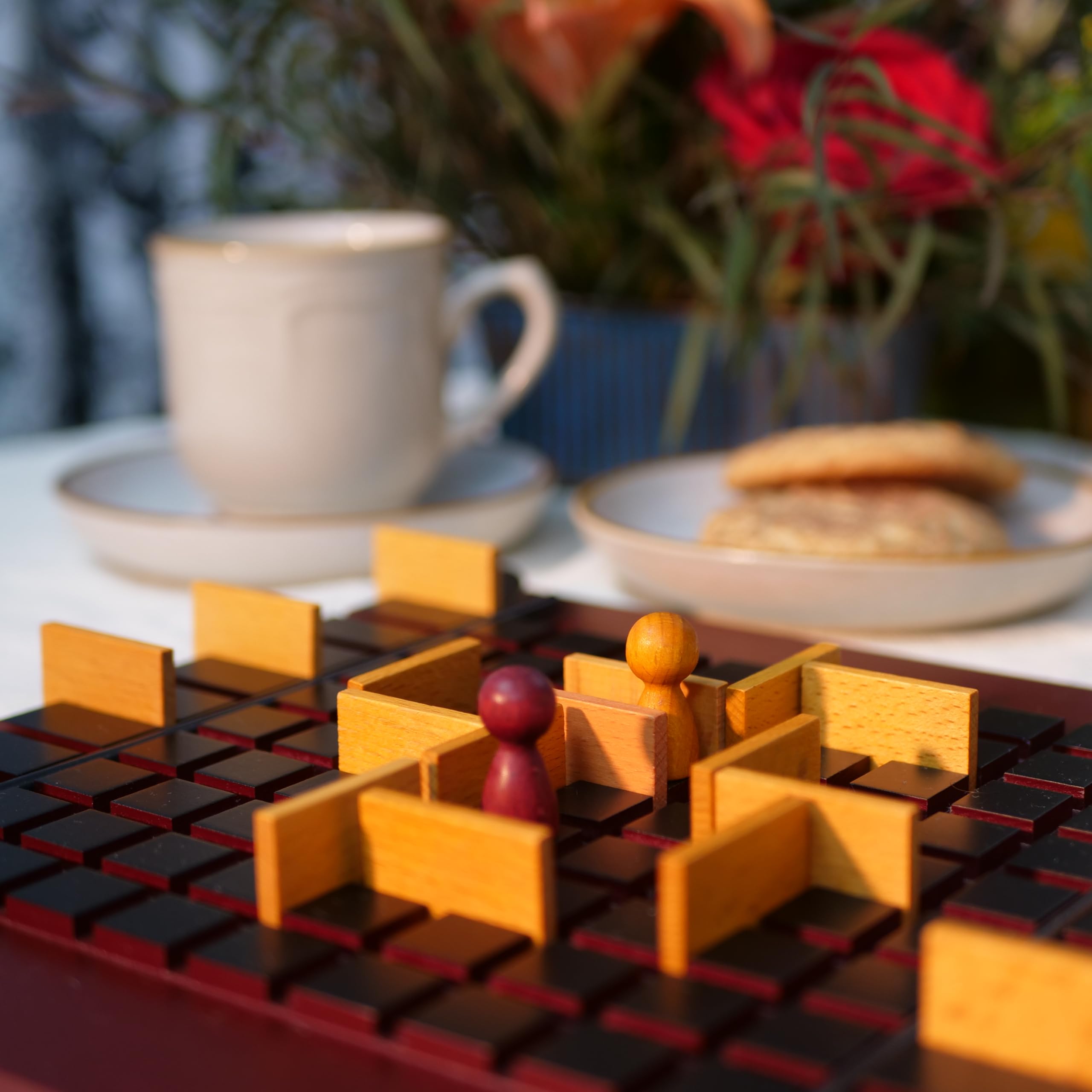 GIGAMIC Quoridor Classic FR: Strategie-Spiel, 2-4 Spieler, ab 8 Jahren