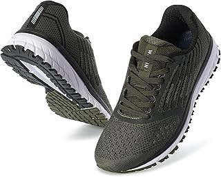 Joomra Whitin Men's Supportive Running Shoes Cushioned Athletic Sneakers | Cushioned, Supportive