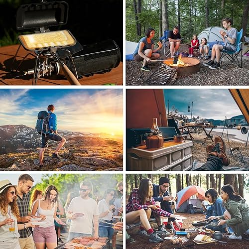 Miniatura 5 de Mango largo portátil  Sandwichera caliente  Ideal para acampar al aire libre, sándwich de fogata y hobo, sartén para desayuno