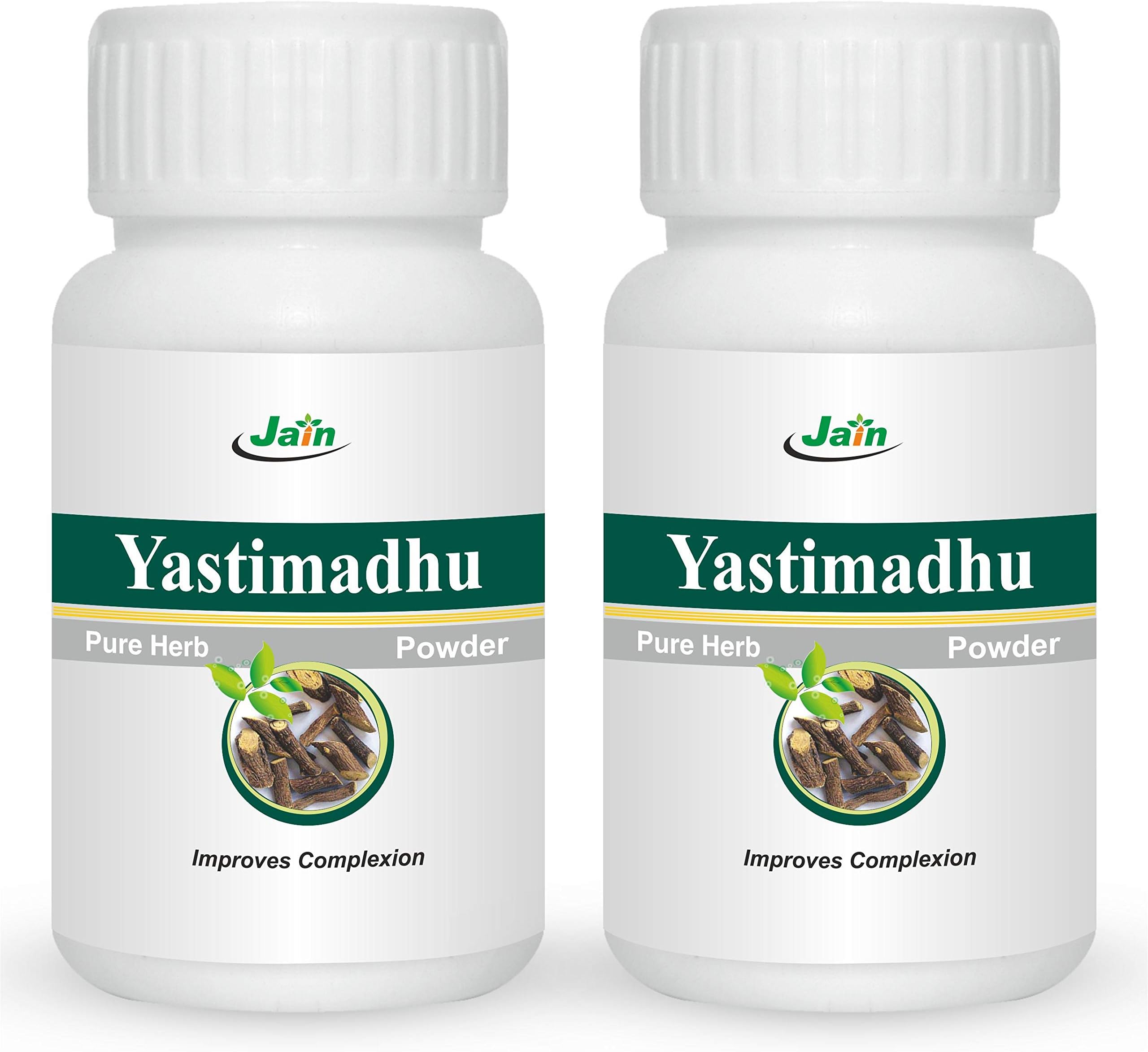 Yastimadhu (Mulethi) Powder, 100 g - 2 Bottles