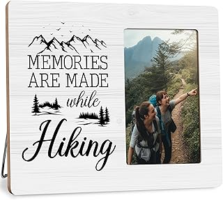 Gifts for Hikers Women, Birthday Picture Frame Gift for Hikers, Memories...