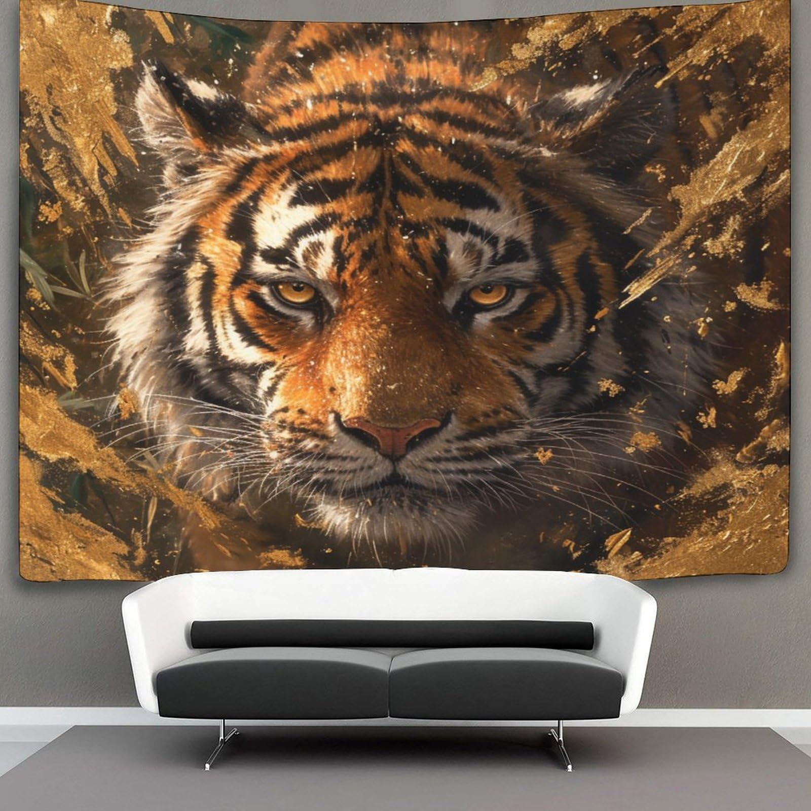 kaiyun Tiger Tapestry Wall Hanging Animal Wall Art for Living Room Bedroom Dorm 180cmx230cm