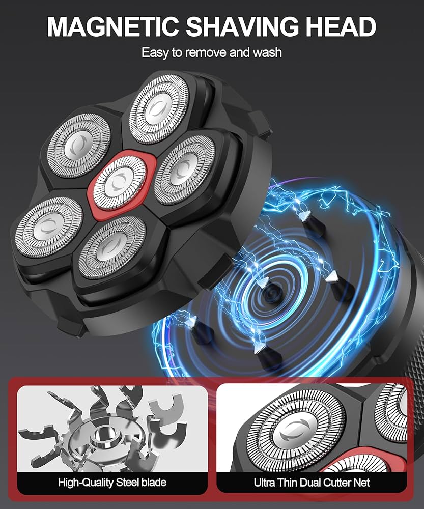 head true 156㎝　FLUX 即日発送可能 Amazon.com: Head Shavers for Bald Men，10000 RPM High Speed