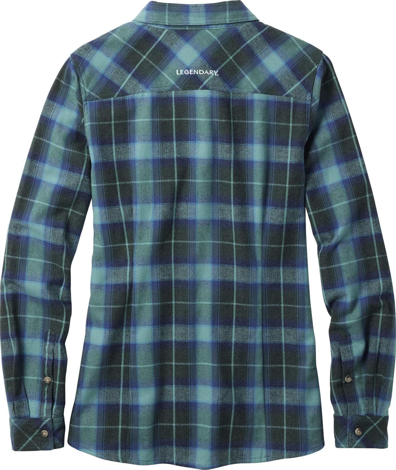 Legendary Whitetails Women’s Long Sleeve Plaid Flannel Button Up Shirt 100% Cotton - Image 5