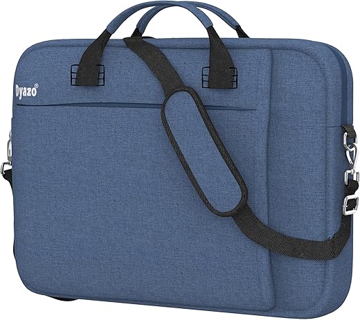 Dyazo Unisex Sleek Light Laptop Notebook Shoulder Briefcase Bag for 11 Inch to 15.6 Inches Laptops Compatible for MacBook, Ultrabook, Dell, Lenovo,…