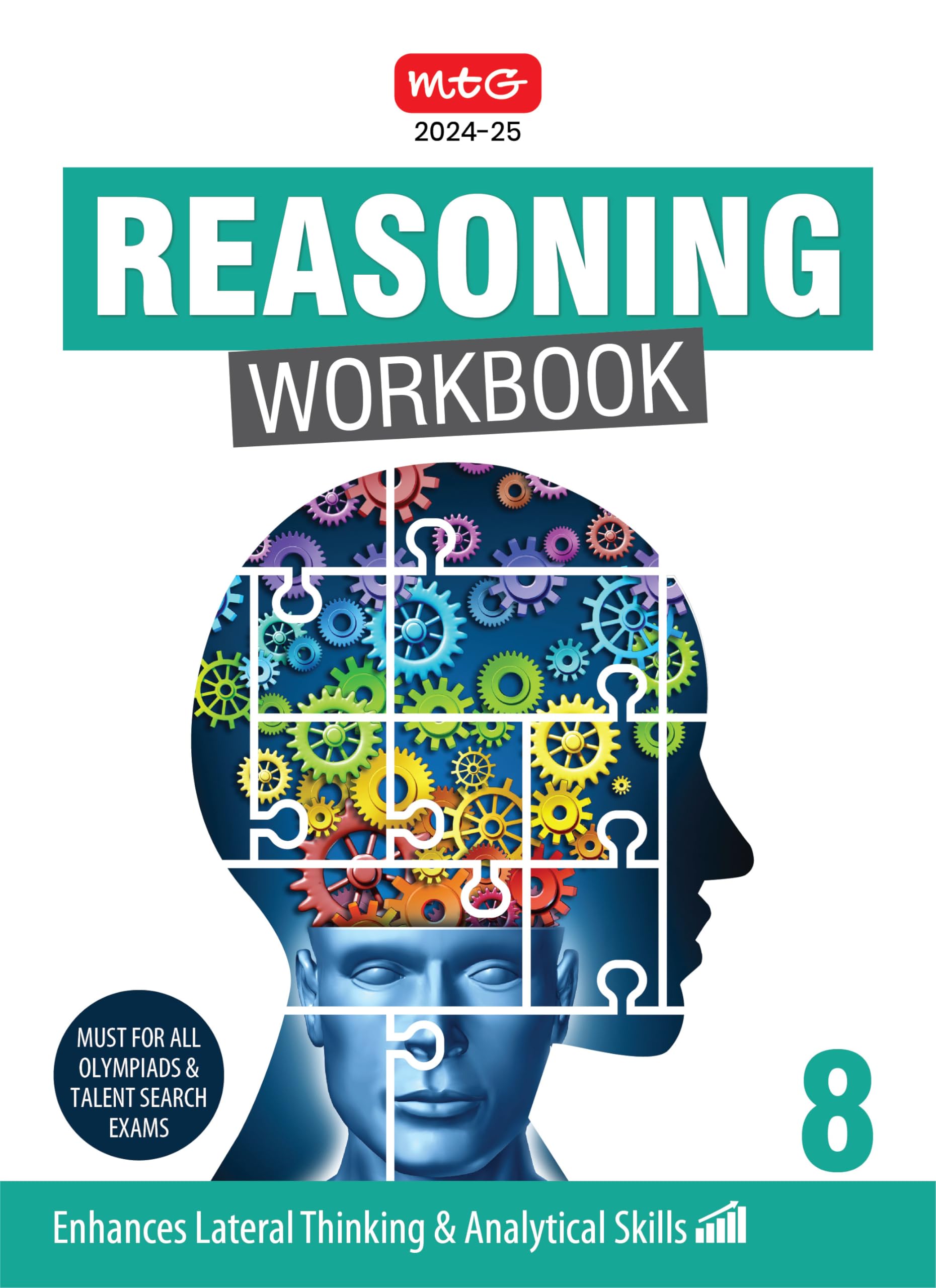 MTG Olympiad Reasoning Workbook Class 8 - Enhances Lateral Thinking & Analytical Skills, Reasoning Workbook For SOF Olympiad & Talent Search Exam [Paperback] PALLAVI AGGRAWAL Paperback – 28 March 2024