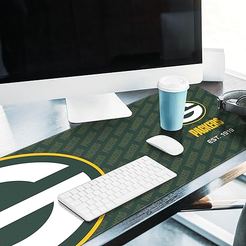 Vista 58 de YouTheFan NFL Logo Series - Almohadilla de escritorio, 31.5 x 12 pulgadas