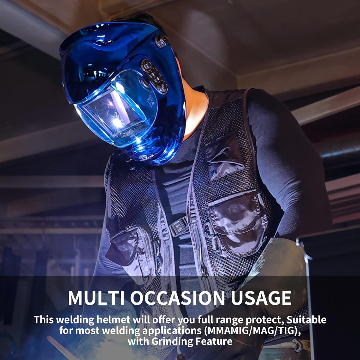 Versatile Welding Helmet for Multiple Applications