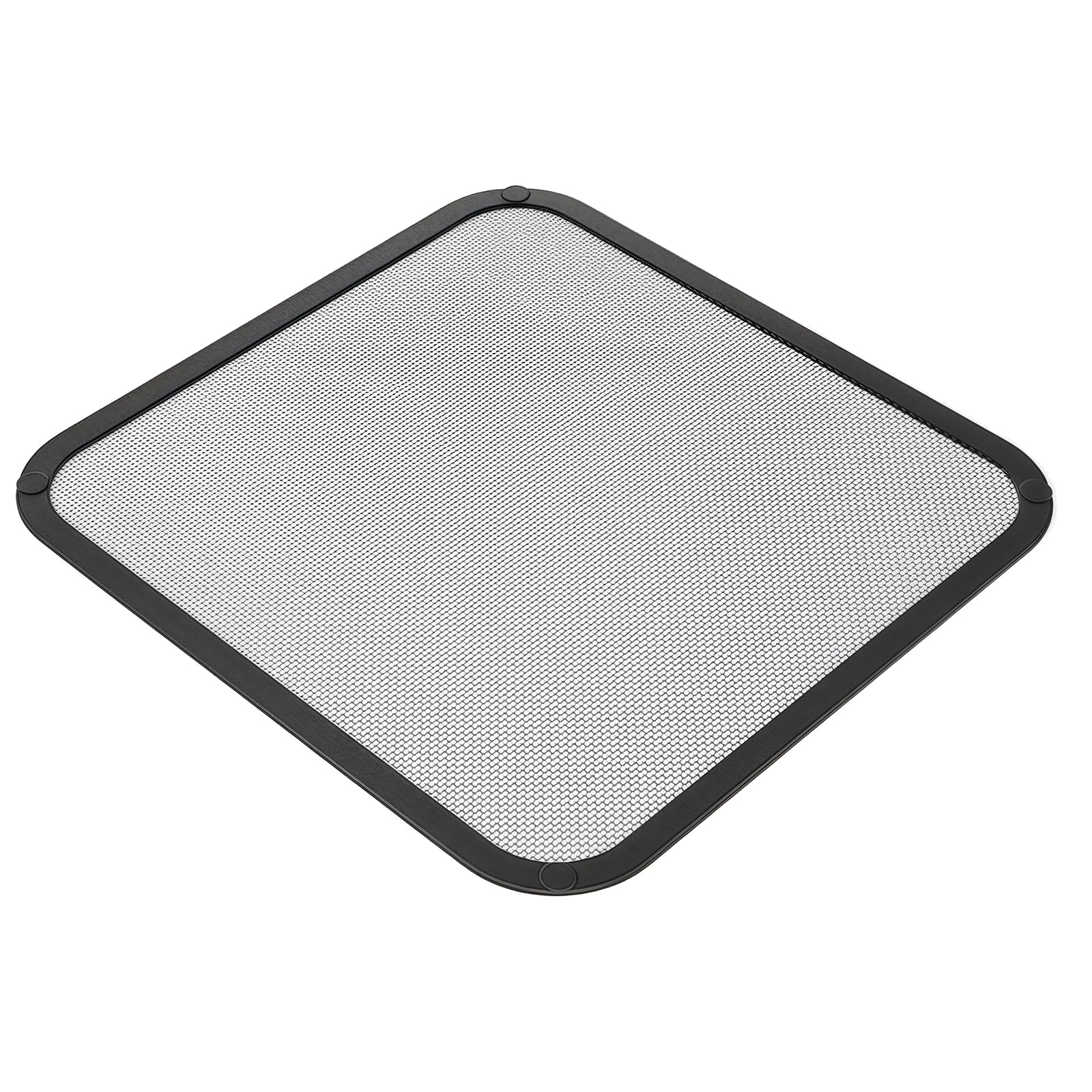 MARCBUSE Anti Splatter Air Fryers Cover Protective Kitchen Tool Safe Cover Splatter Shield Stainless Steel Texture For Kitchen Air Fryers Splash Guard
