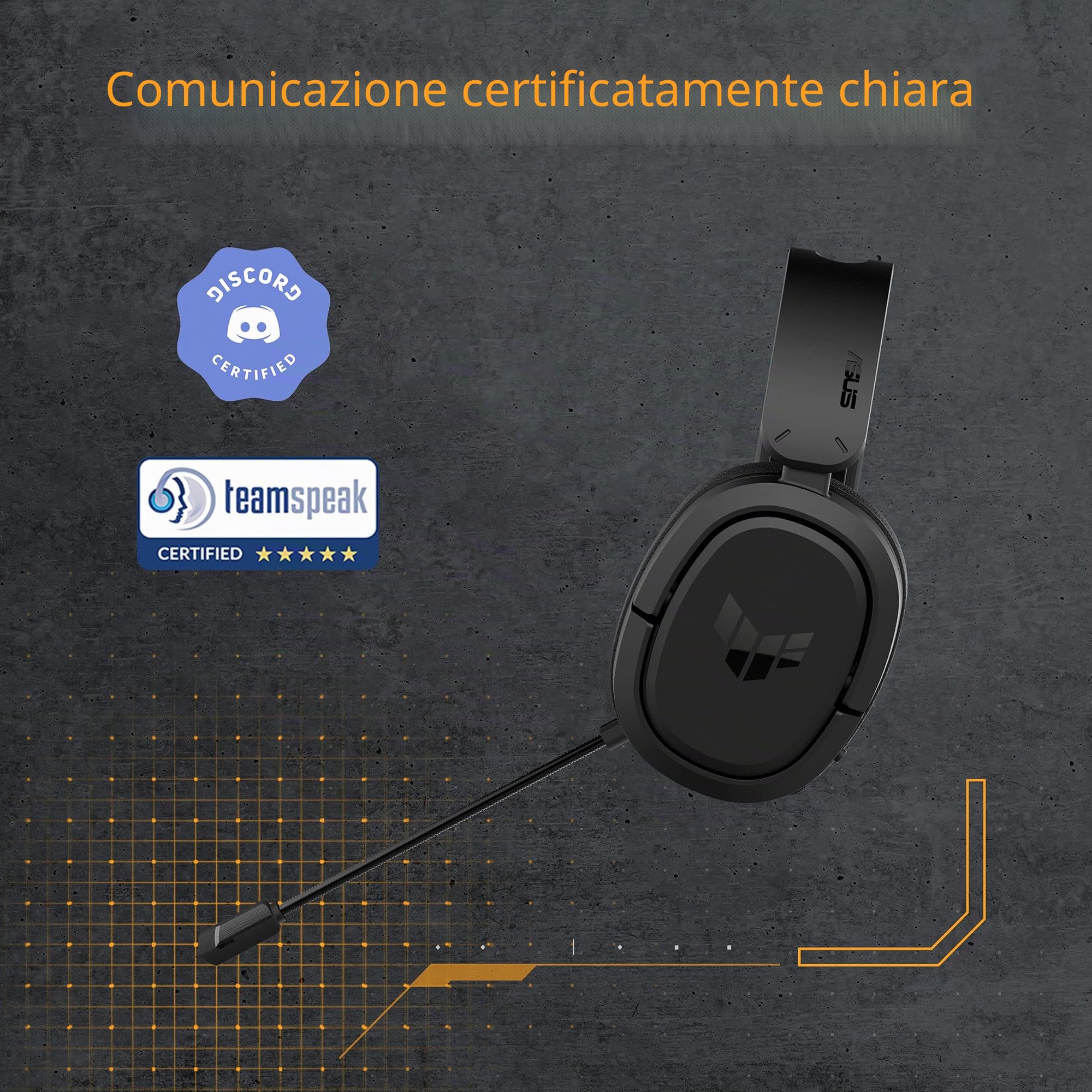 ASUS - TUF Gaming H1 Wireless