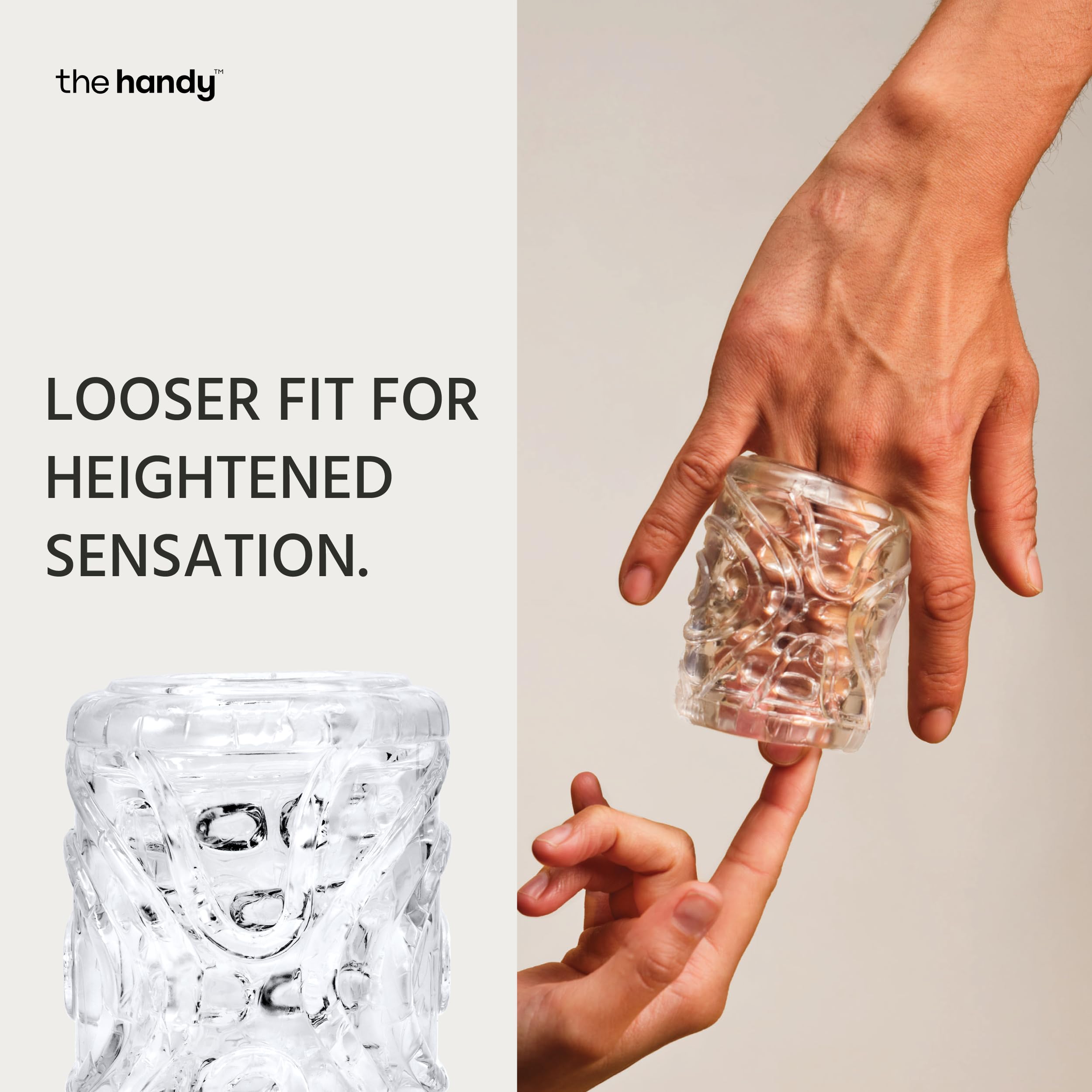 The Handy Mermaid Coral Gaines pour pénis Transparent Taille unique