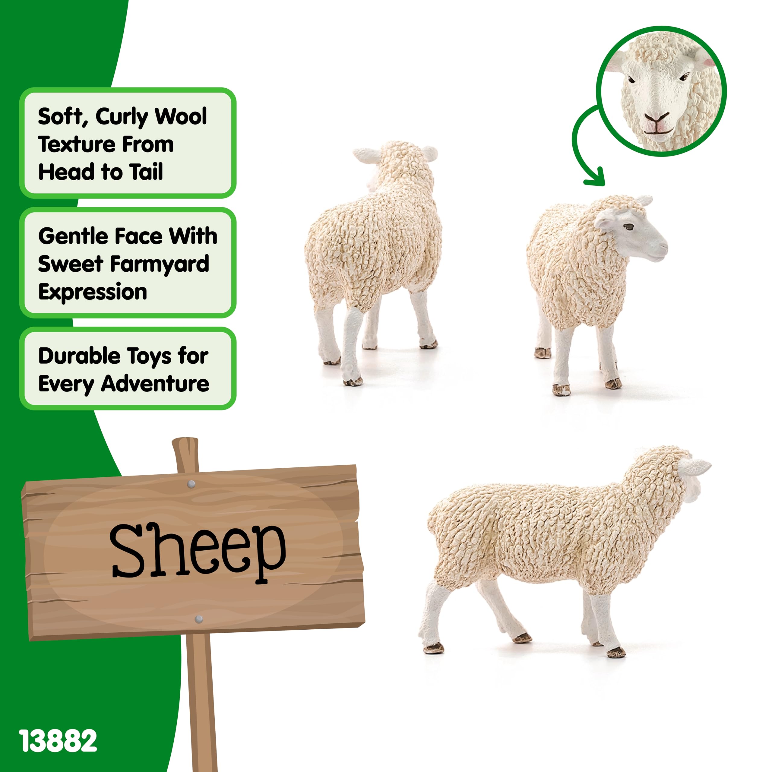 SCHLEICH Farm World Sheep : Amazon.in: Toys & Games