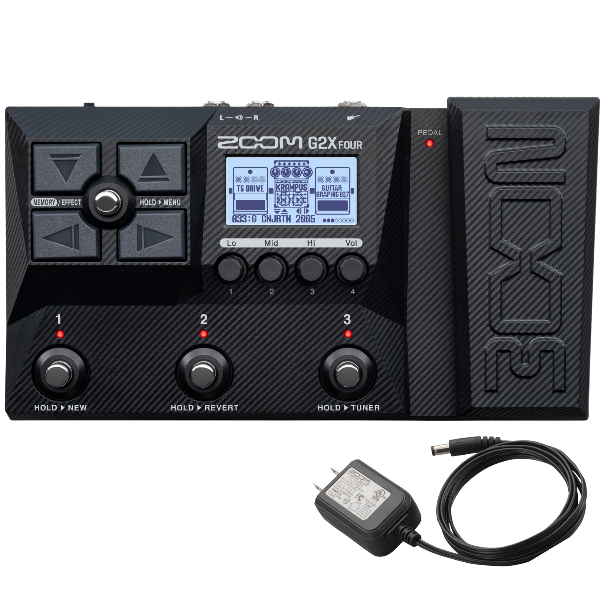 ZOOM(ズーム) G2X FOUR ギターマルチエフェクター ペダル付き Amazon.co.jp: ZOOM(ズーム) G2X FOUR ギターマルチエフェクター