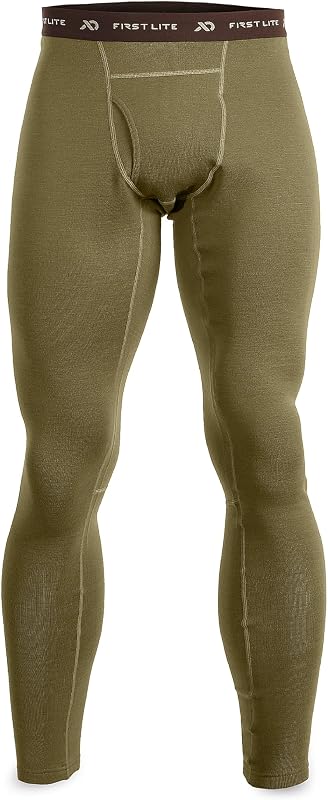First Lite Men's Furnace Long John | Mens Thermal Underwear Bottoms | Long Johns for Men | Extreme Cold Weather Base Layer