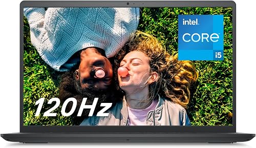 DELL Inspiron 15 3520 Ordenador Portátil de 15.6" FHD 120Hz, Intel Core i5-1235U, 16GB RAM, 512GB SSD, Intel Iris Xe Graphics, Windows 11 Home, Teclado QWERTY Español, Negro