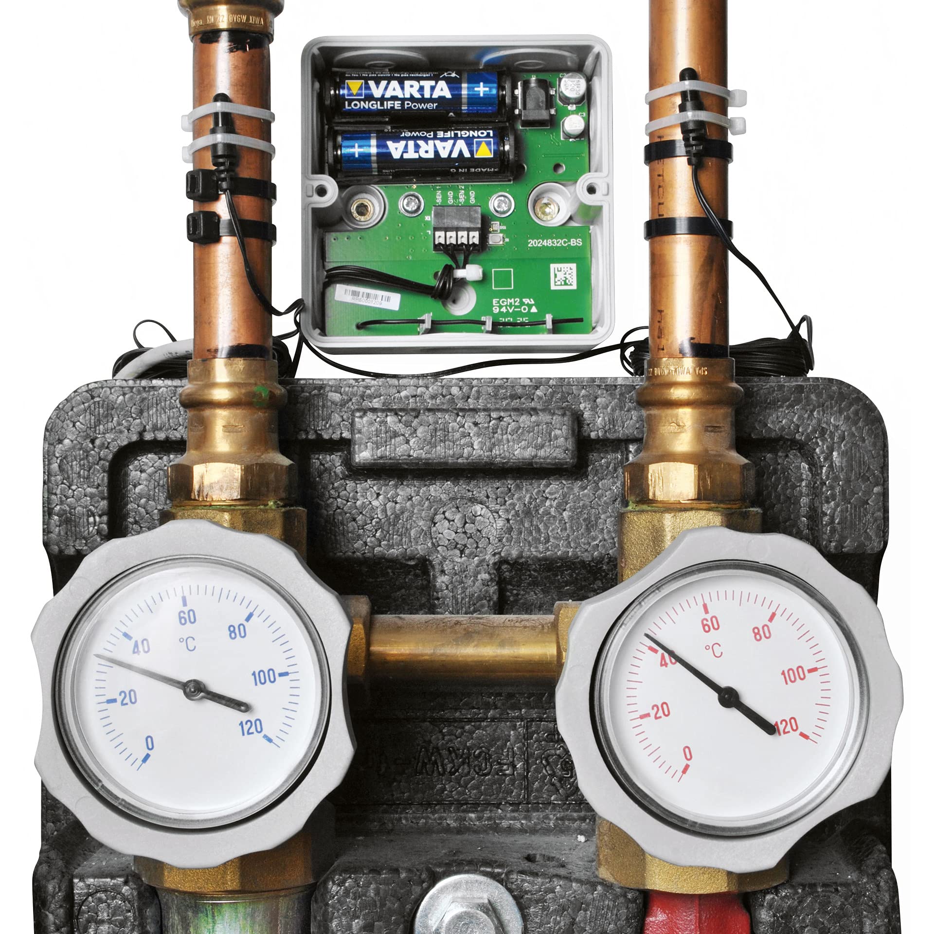 ELV Bausatz Homematic IP 2-Kanal-Temperatursensor mit externen Fühlern - 2-fach HmIP-STE2-PCB