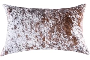Luxurious Natural Torino Cowhide Throw Pillows for Unequaled Comfort and Style