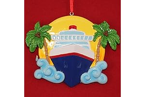 Personalized Christmas Ornaments Travel-Cruise Ship