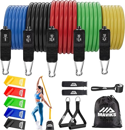 Combo superior-inferior bandas de dominadas + bandas elásticas