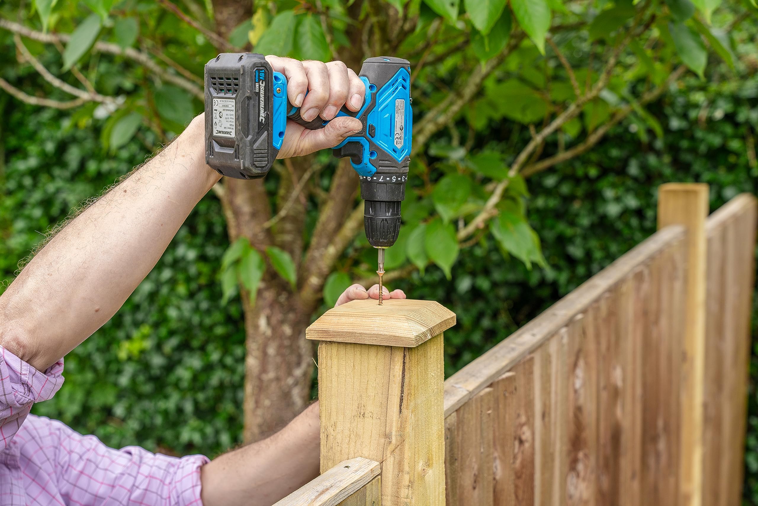 Copgge Lot De 24 Capuchons De Poteau De Clôture Noirs De 10,2 X 10,2 C