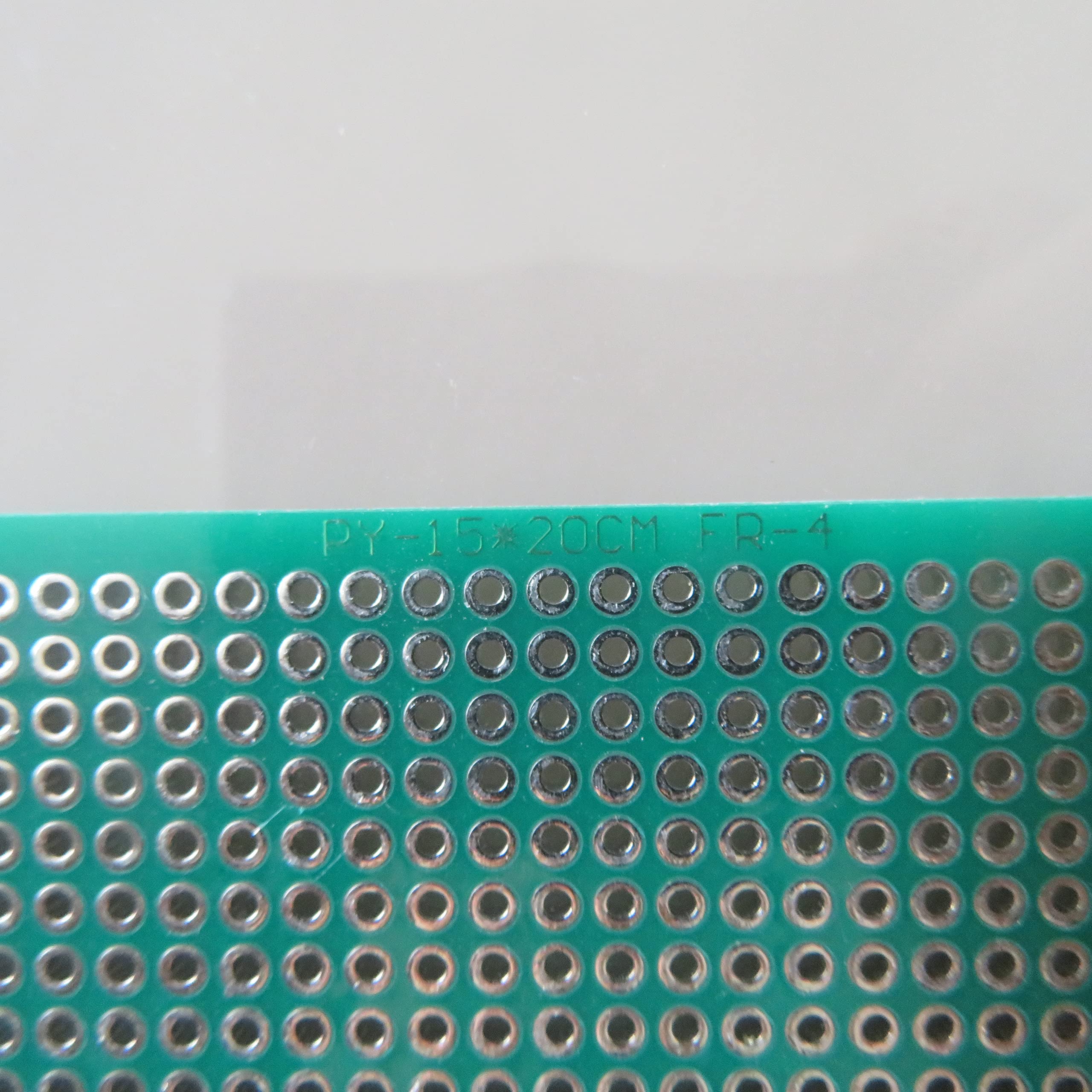 2er-Set FR4-Prototyping-PCB – 15x20 Cm, Doppelseitig, 2,54 Mm Raster, 1,0 Mm Löcher – Für Elektronikprojekte & Experimente