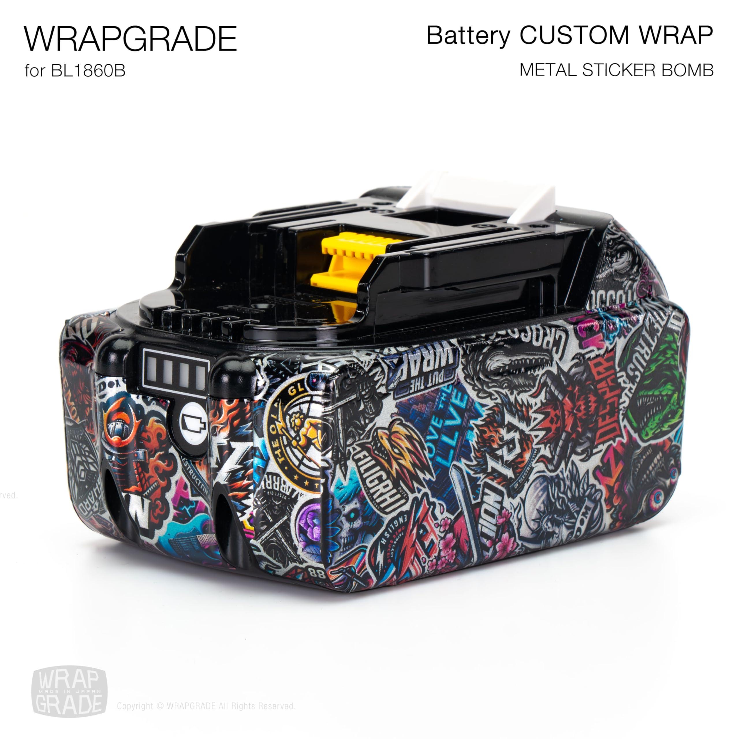 Amazon | WRAPGRADE（ラップグレード）マキタ 18v バッテリー用