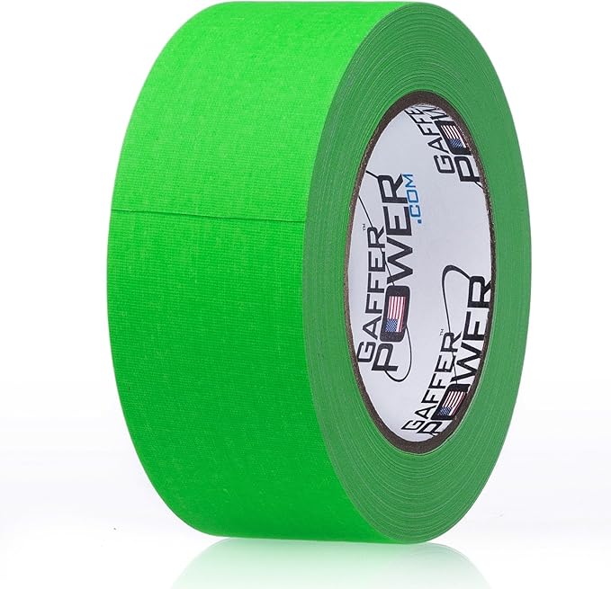 Real Premium Grade Gaffer Tape by GafferPower® Made in The USA 2 in