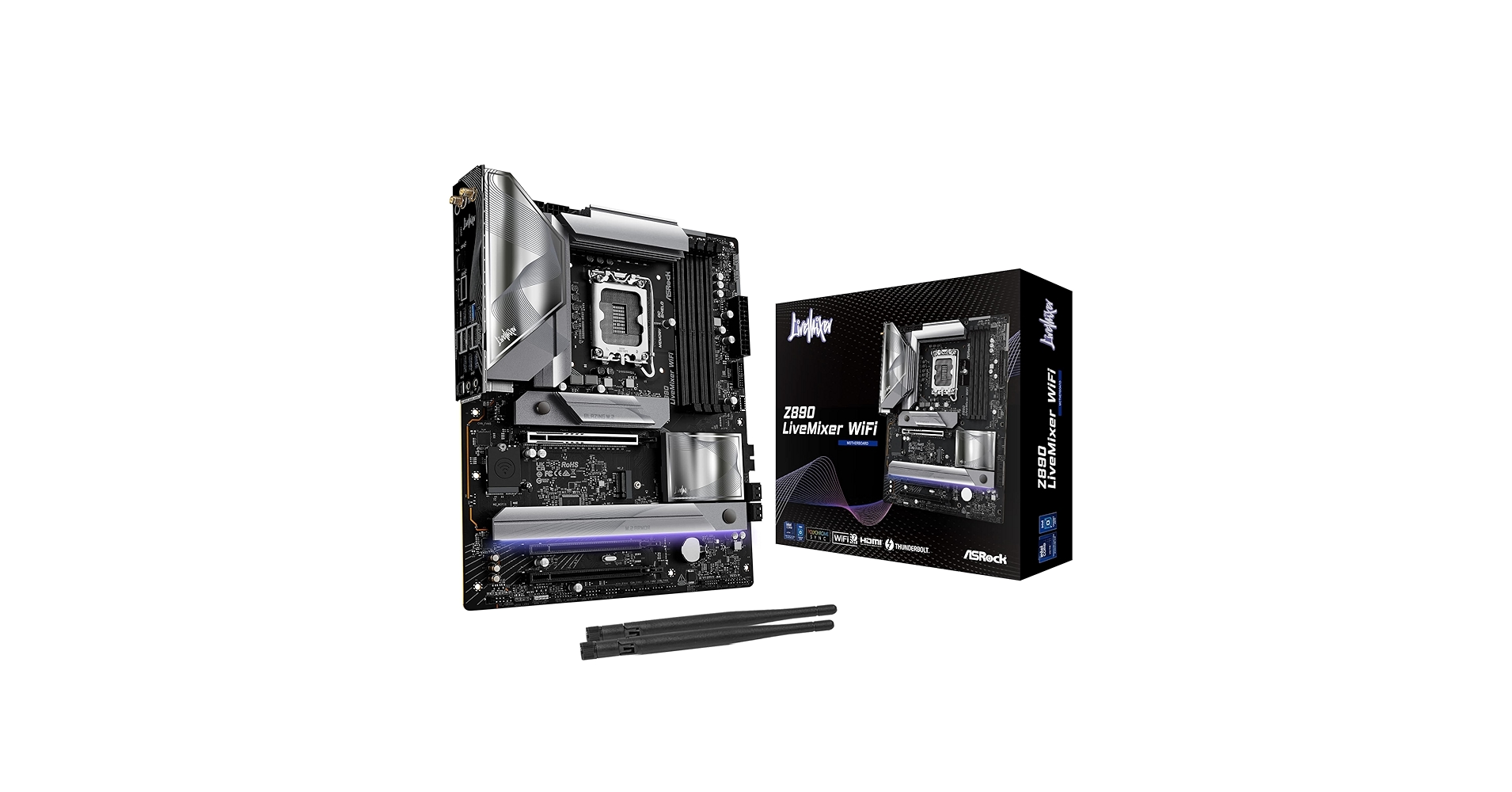 ASRock Z890 LiveMixer WiFi マザーボード Z890 LiveMixer WiFi | Z890 LiveMixer WiFi | ASRock