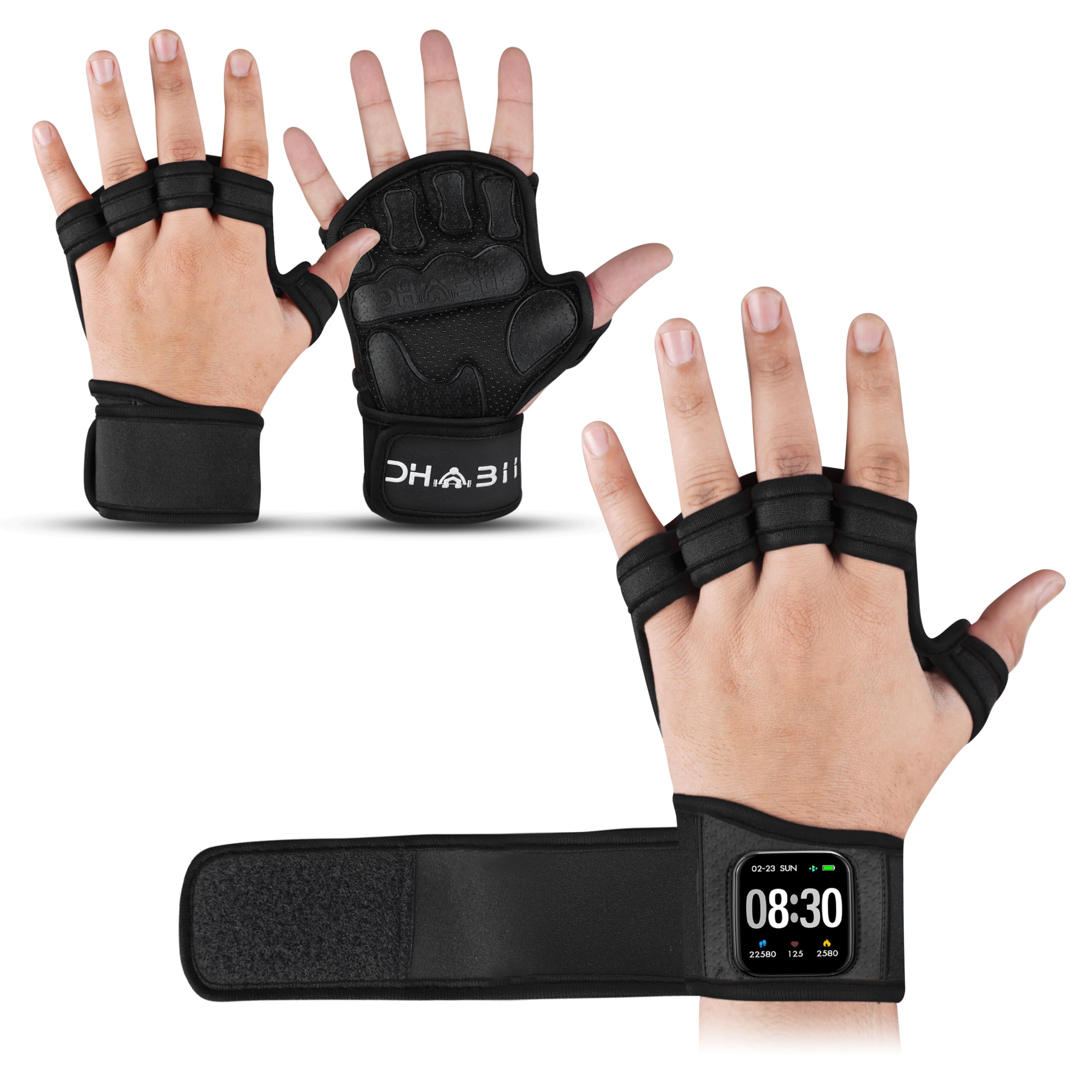 Amazon.com : Dhabii Workout Gloves for Men & Women, Smartwatch