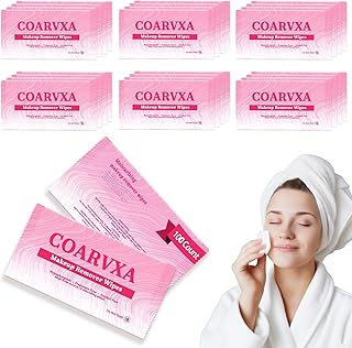 100 toallitas removedoras de maquillaje, mini...