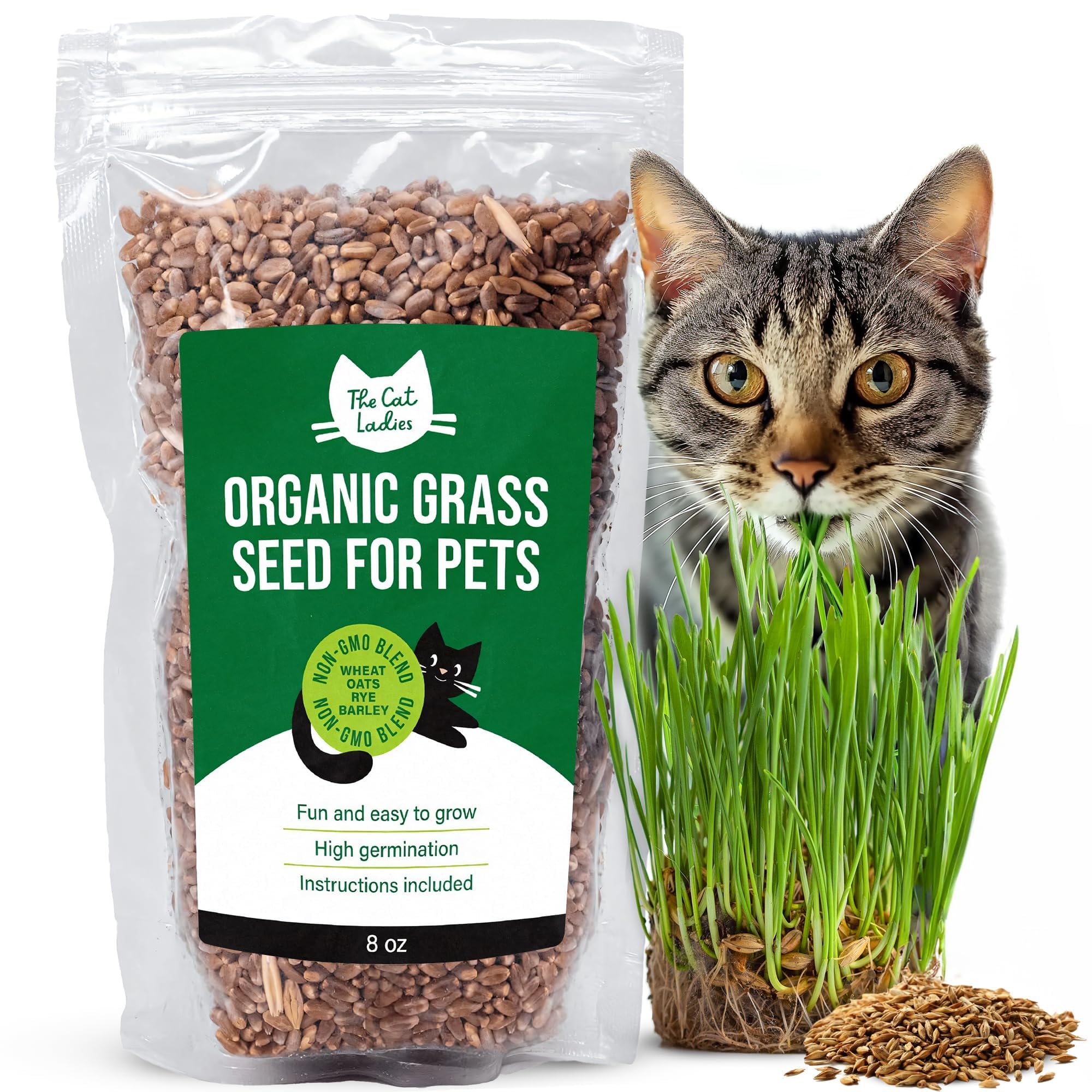 Cat Ladies Organic Seed 8oz
